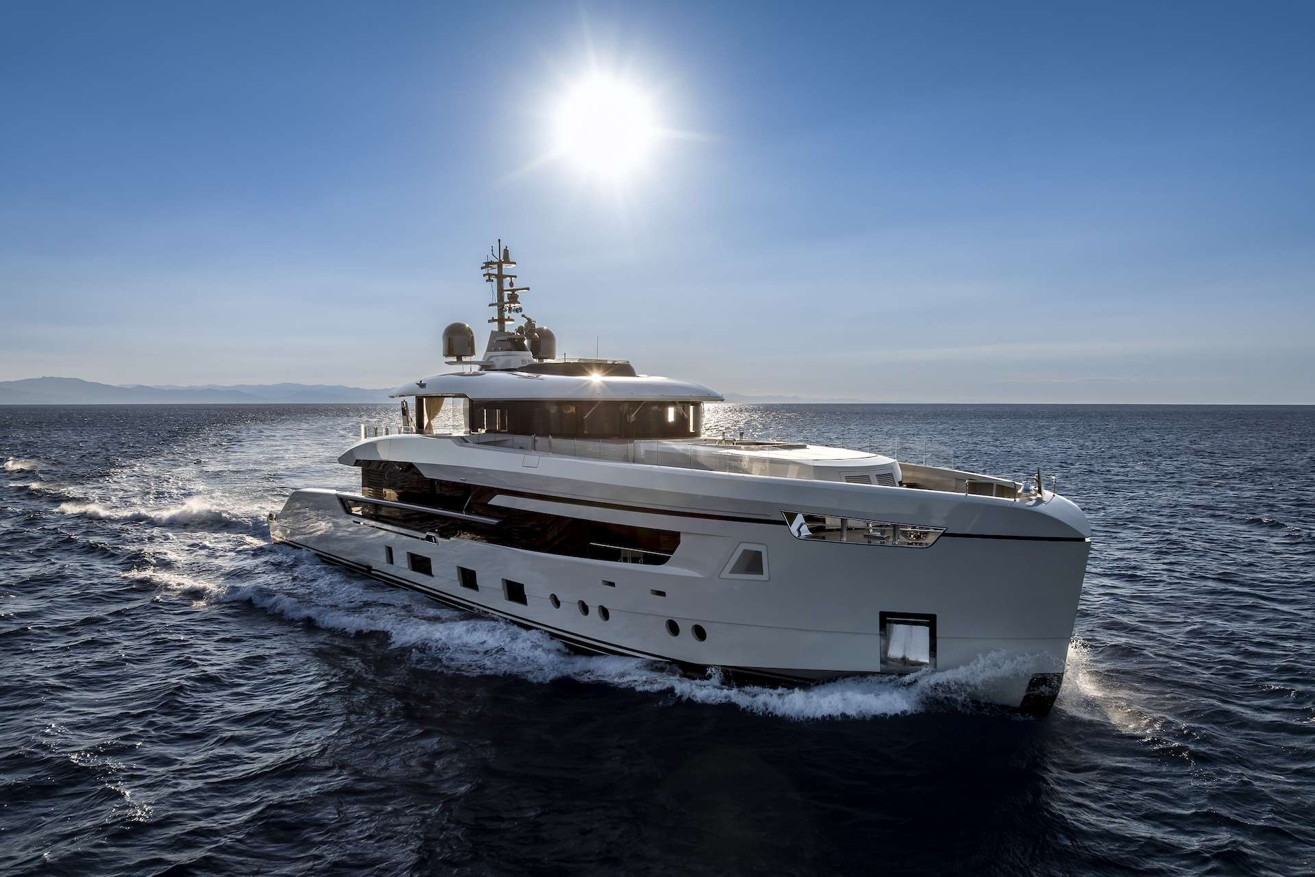 The 38-metre Columbus Atlantique 38 M/Y Principessa Capricciosa